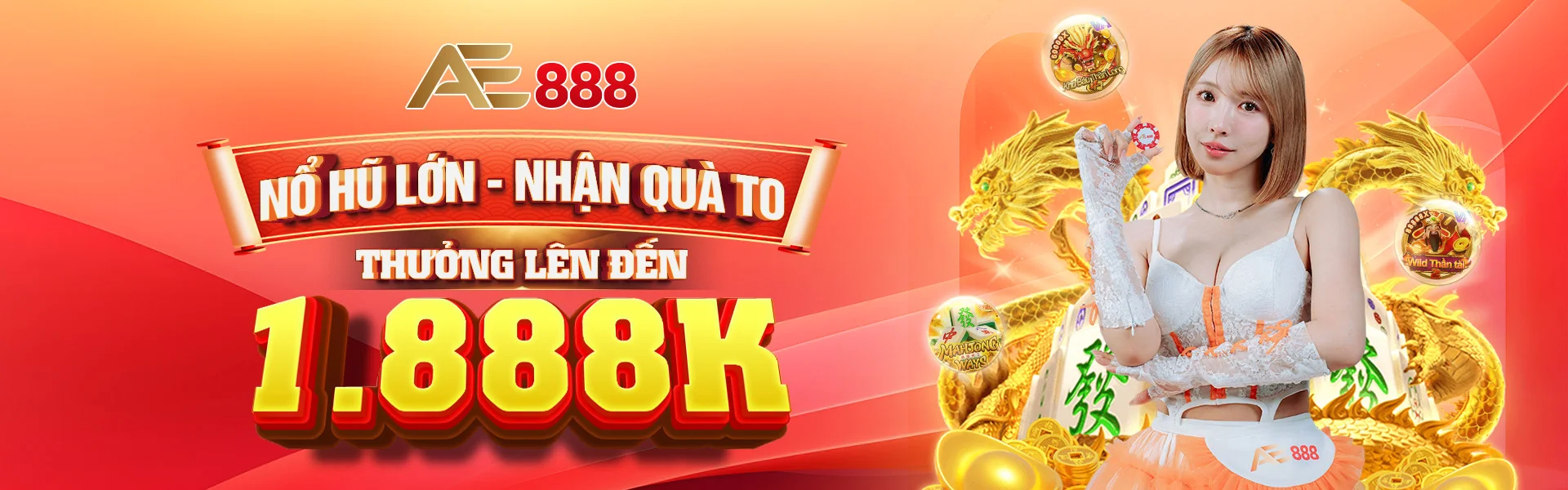 AE888 khuyến mãi nổ hũ lớn nhận quà to – Thưởng lên đến 1.888K VNĐ, ưu đãi đặc biệt cho thành viên mới
